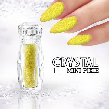 Μπουκαλάκι Mini Crystal Pixie, κίτρινο