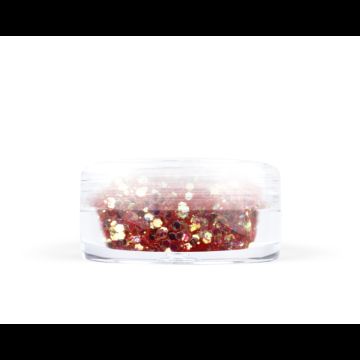 Confetti with Glitter Dust - Red 2gr - 