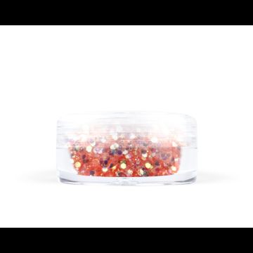 Confetti with Glitter Dust - Orange 3gr - 